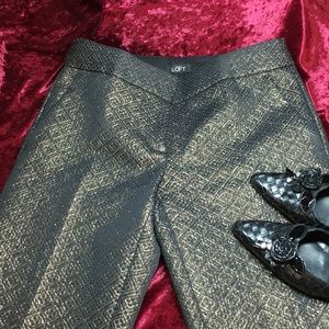 LOFT textured dressy pants marisa sz. 0